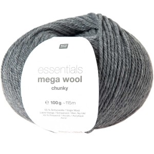 ESSENTIALS MEGA WOOL CHUNKY GRIS