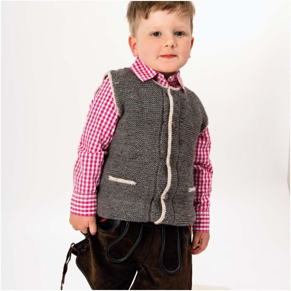 ESSENTIALS MERINO PLUS TWEED DK ANTHRACITE