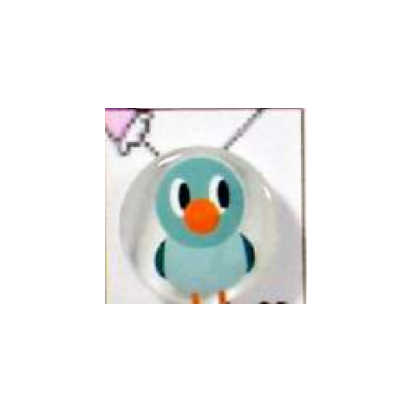 BOUTON PIED CANARI VERT 20MM
