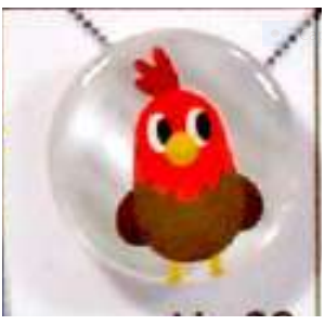 BOUTON PIED POULE 20MM