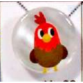BOUTON PIED POULE 20MM