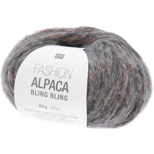 FASHION ALPACA BLING BLING PETROLE
