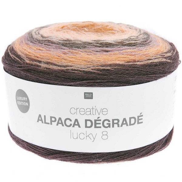 CREATIVE ALPACA DEGRADE LUCKY 8 PEACHES
