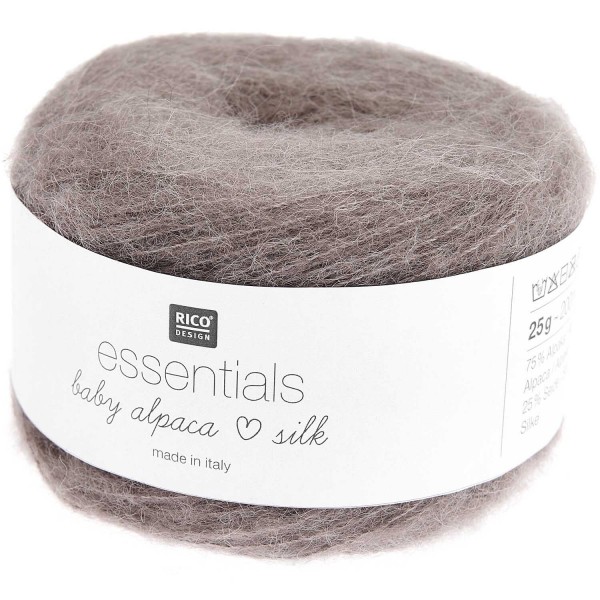 ESSENTIALS BABY ALPACA LOVES SILK BEIGE