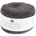 ESSENTIALS BABY ALPACA LOVES SILK GRIS