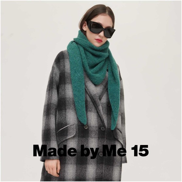 ESSENTIALS BABY ALPACA LOVES SILK PETROLE