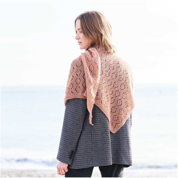 ESSENTIALS BABY ALPACA LOVES SILK VIEUX ROSE