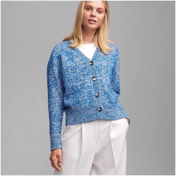 ESSENTIALS BABY ALPACA LOVES SILK BLEU