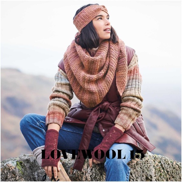 CREATIVE ALPACA MELANGE ARAN ABRICOT