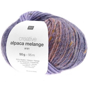 CREATIVE ALPACA MELANGE ARAN HIVER