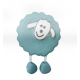 BOUTON MOUTON A PATTES