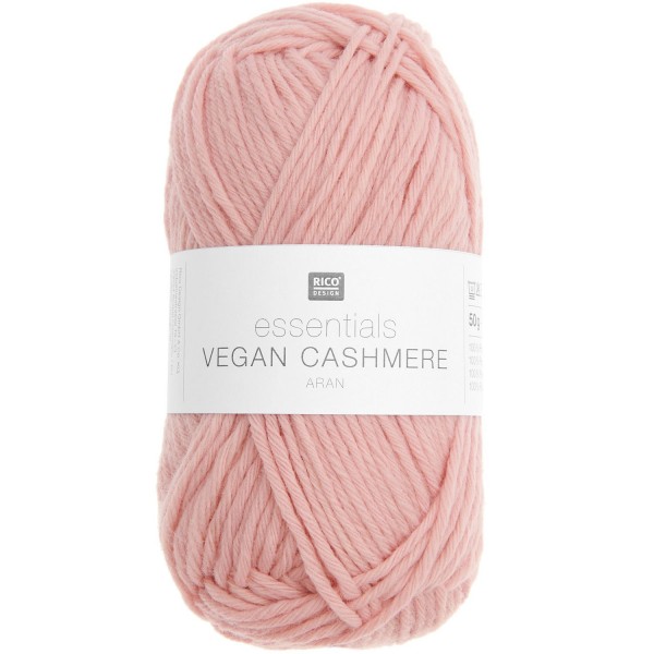 ESSENTIALS VEGAN CASHMERE ARANE VIEUX ROSE