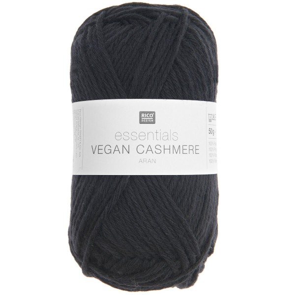 ESSENTIALS VEGAN CASHMERE ARANE NOIR