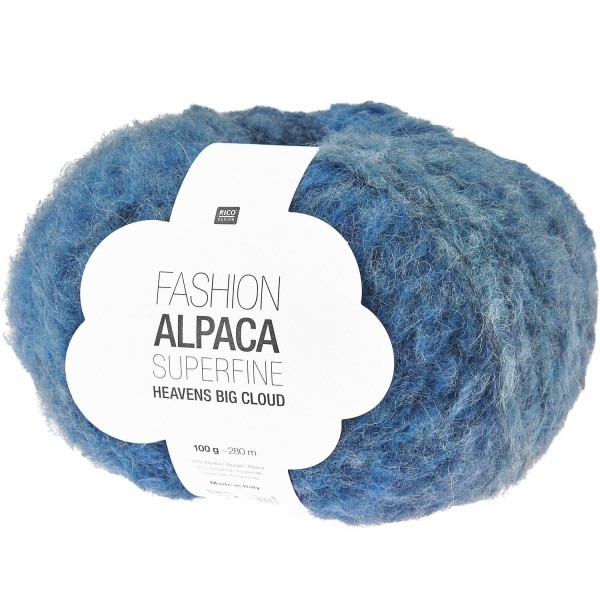 FASHION ALPACA SUPERFINE HEAVENS BIG CLOUD BLUE SKY