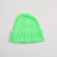 ESSENTIALS VEGAN CASHMERE NEON ARAN VERT