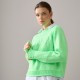 ESSENTIALS VEGAN CASHMERE NEON ARAN VERT