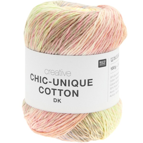 CREATIVE CHIC-UNIQUE COTTON DK PASTEL