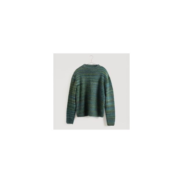 FASHION MERI MOHAIR PRINT DEEP SEA