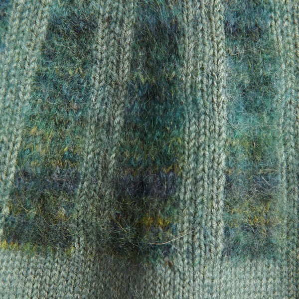 FASHION MERI MOHAIR PRINT DEEP SEA