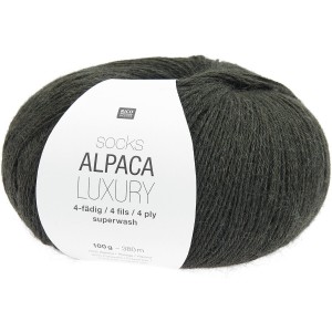 SCOKS ALPACA LUXURY 4 FILS OLIVE