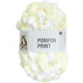 POMPON PRINT BLANC CITRON