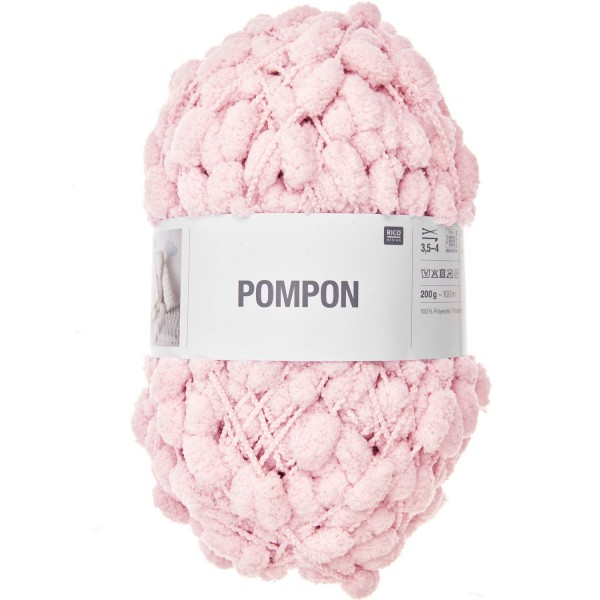 POMPON ROSE BEBE