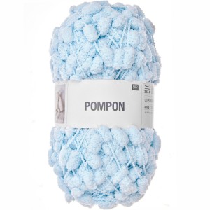 POMPON BLEU CIEL