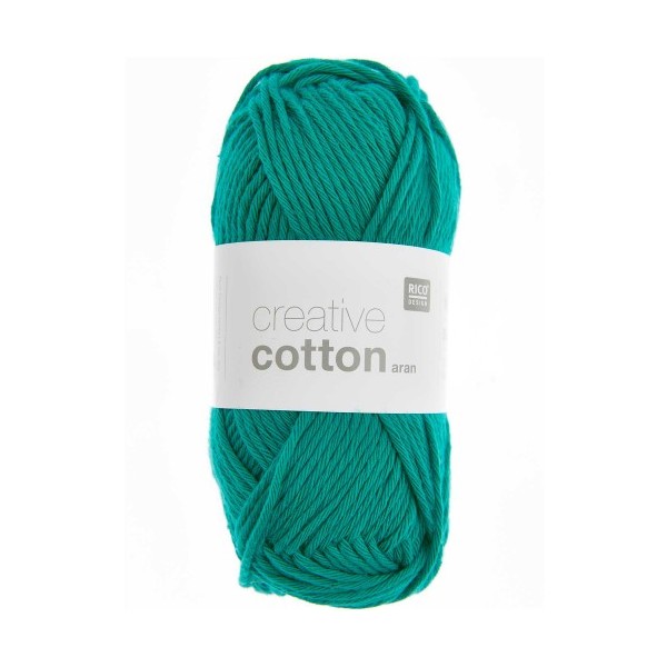 CREATIVE COTTON ARAN AQUA