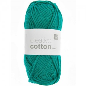 CREATIVE COTTON ARAN AQUA