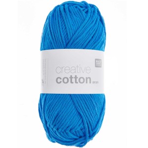 CREATIVE COTTON ARAN GENTIANE