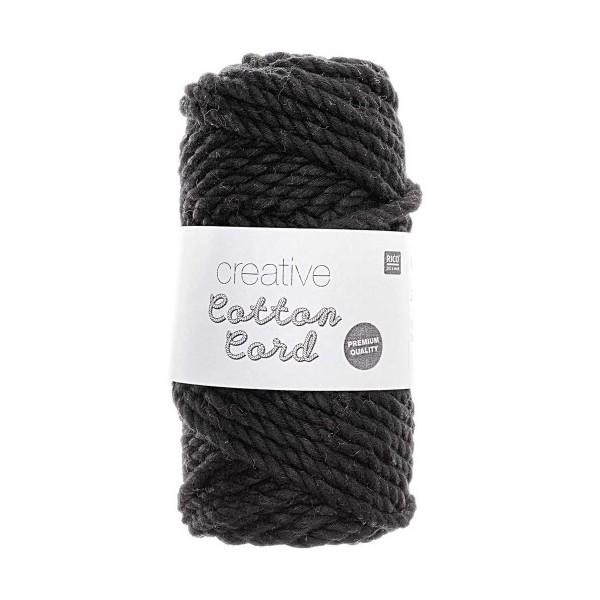 CREATIVE COTTON CORD NOIR