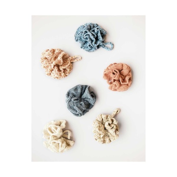 CREATIVE COTTON PRINT ARAN BLEU SPRAY