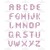 FEUILLE MOTIF ABC 2 