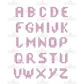 FEUILLE MOTIF ABC 2 