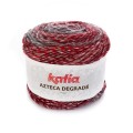 AZTECA DEGRADE ROUGE-GRIS-NOIR