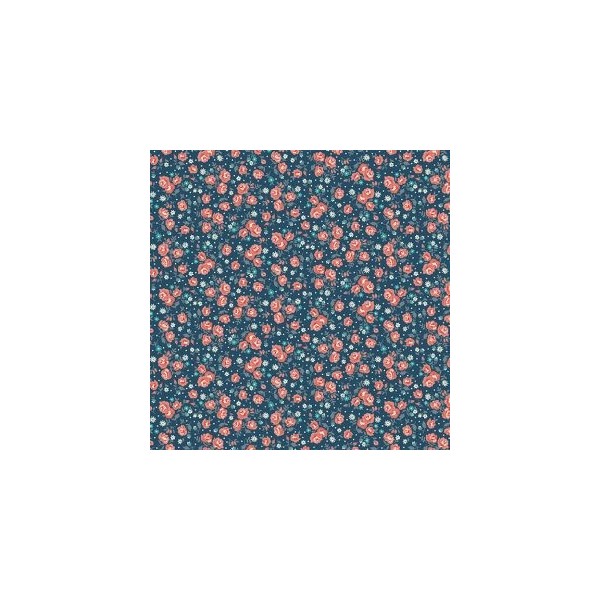STITCH IN TIME DITZY FLORAL BLUE