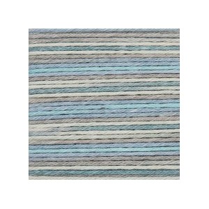 BABY COTTON SO PRINT GRIS TURQUOISE